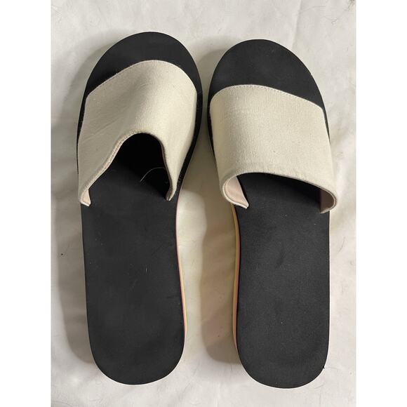 J.CREW Platform Eva Slide Sandals Women’s Size 10 Casual Vacation Travel Pool - Picture 4 of 7